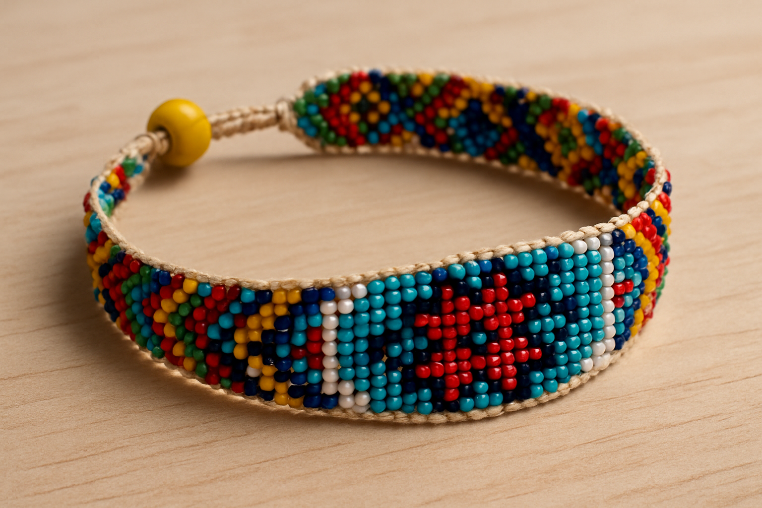 Türk tarzı boncuk bileklik