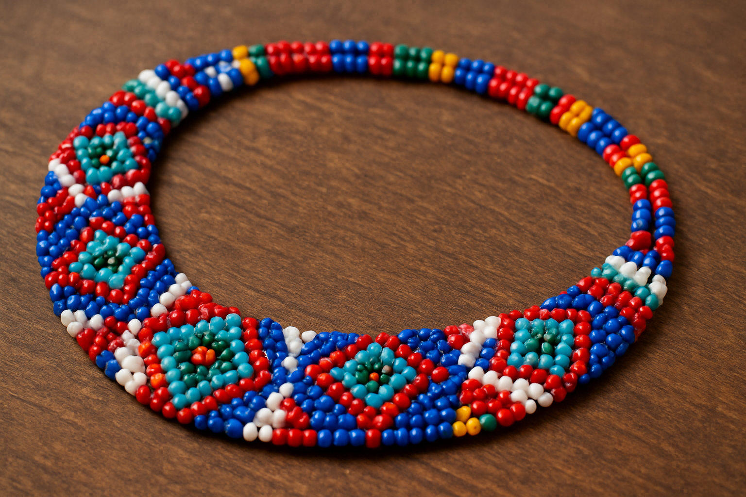 Boncuk kolye örneği