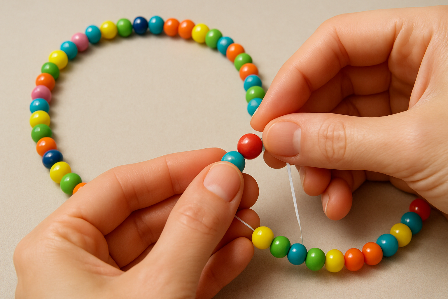 Merkez boncuk ekleme