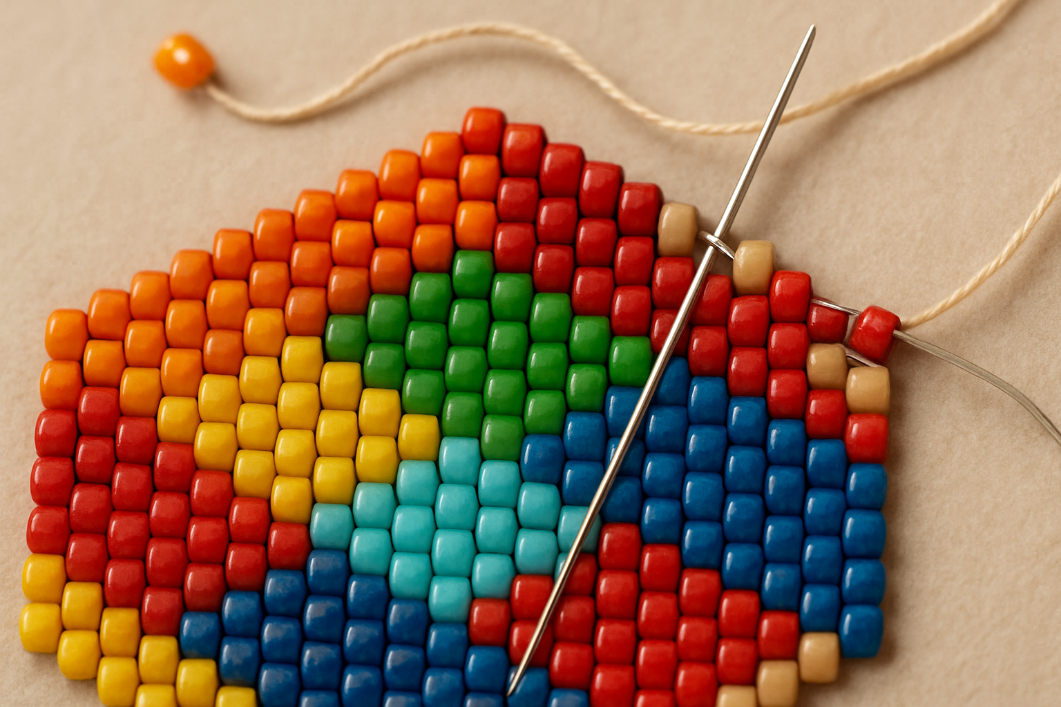 Peyote örgü tekniği